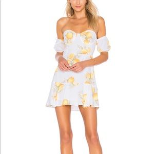 For Love and Lemons Lemonade Mini dress